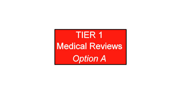 Tier 1 Medical Summary Option A